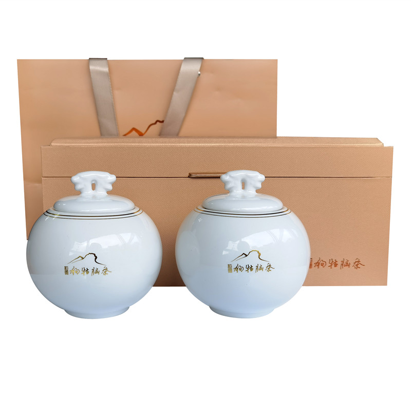 特供特級(jí)綠茶瓷罐禮盒茶